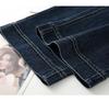 Women's High-Waisted Retro Blue Wide-Leg Jeans - Spring 2026 Collection