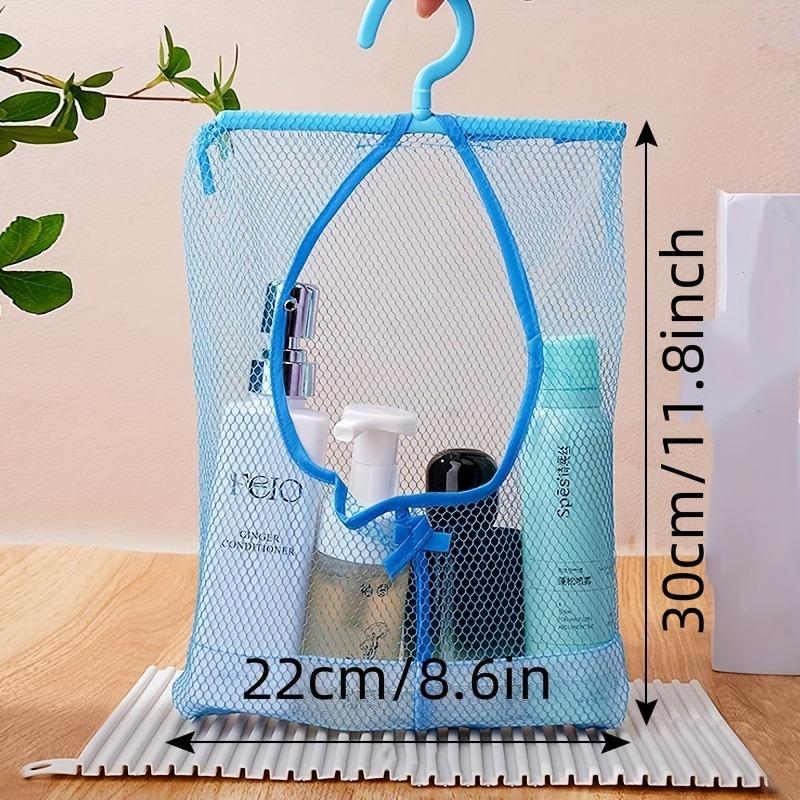Bathroom Kids Toys Storage Bag Multifunctional Mesh Net Bag Makeup Organizer Drying Rack Balcony Socks Clothes Storage Basket