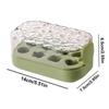 8 Grid Ice Tray Mold With Cover Food Grade Press Ice Cubes Box Ice Blocks Making Template Quick Demoulding Ice Maker