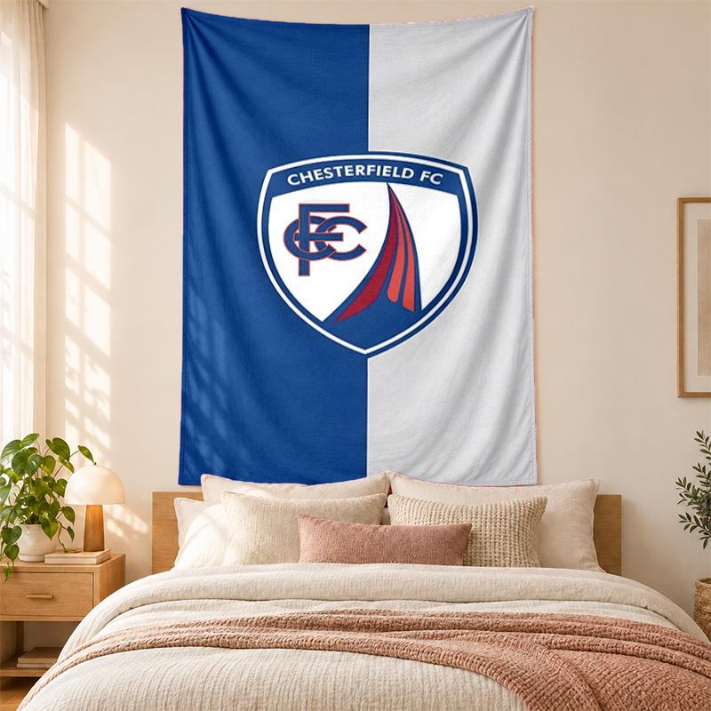 Chesterfield F.C Tapestry highquality for decorating living room bedroom dorm walls ideal as bedroom wallart orholiday gift