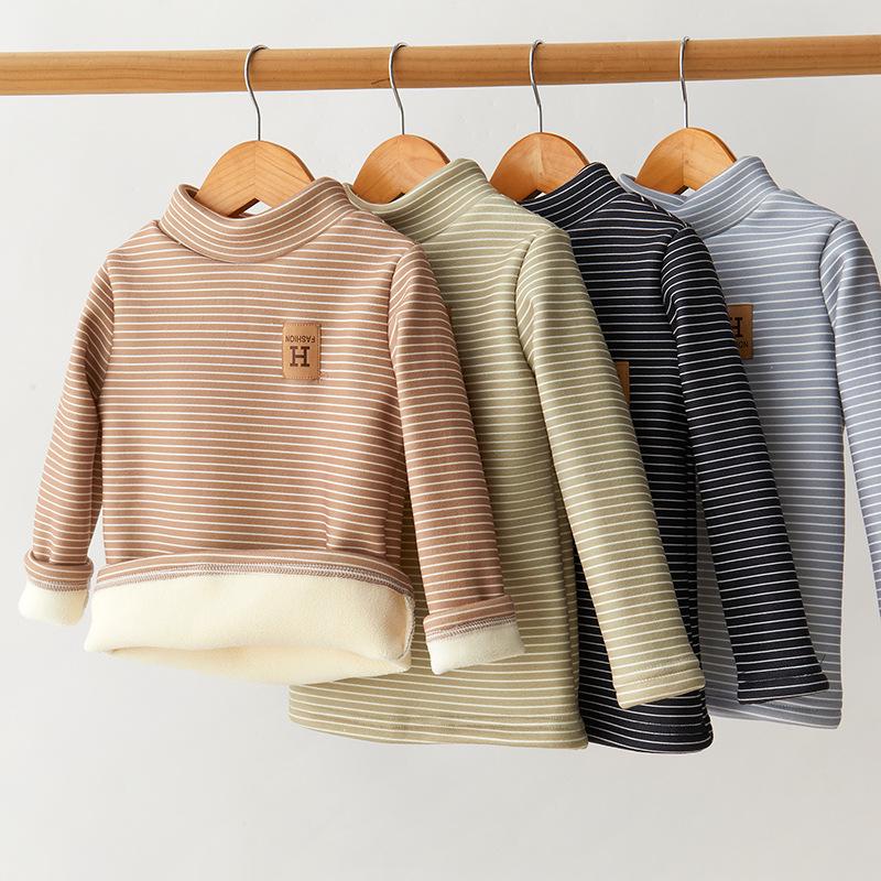 Fleece coltrui voor kinderen: Warme Top met Lange Mouwen voor Jongens & Meisjes, Ideaal voor Herfst/Winter.
