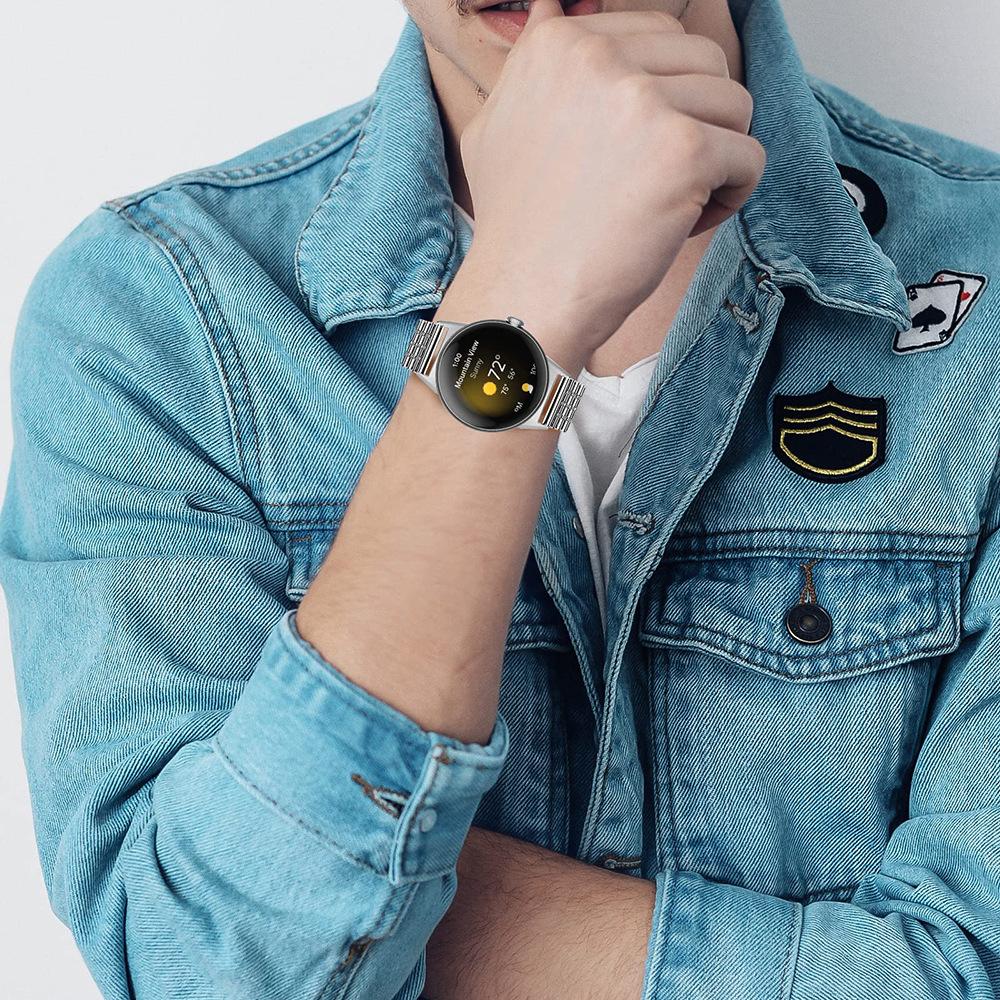 Minimalist Strap For Google Pixel Watch 3 45mm Stainless Steel Band For Google Pixel Watch 1 2 3 Wristband Replace Bracelet Accessories