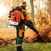Leaf Blower, 80CC Backpack Gas Leaf Blower, Gas Blower, Up To 900CFM, Powerful Clearing, for Lawn Care Yard Dust Debris