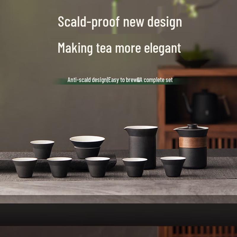 Mingzhan Dehua Ceramic Gongfu Tea Set