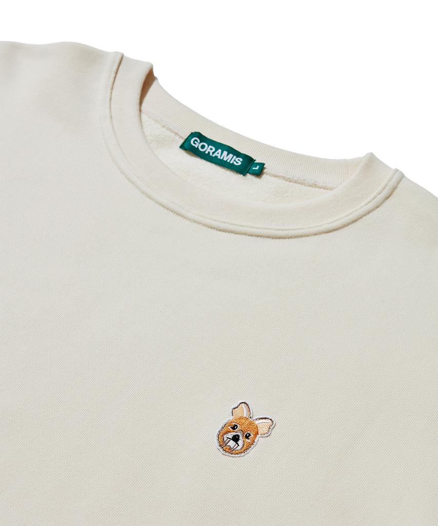 GORAMIS Goramis Face Sweatshirt [Cream]