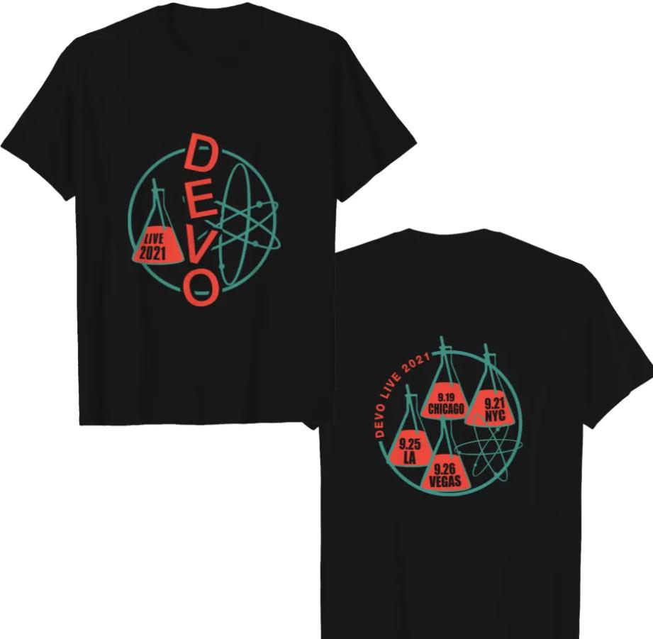 DEVO Live And Tell Tour 2021 T-Shirt T-Shirt shirt S