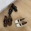 Lan Cabinet, Inner Increase Mary Jane Shoes for Women's Spring 2025 New Evening Breeze Gentle Temperament Square Head Shallow Mouth Single Shoes