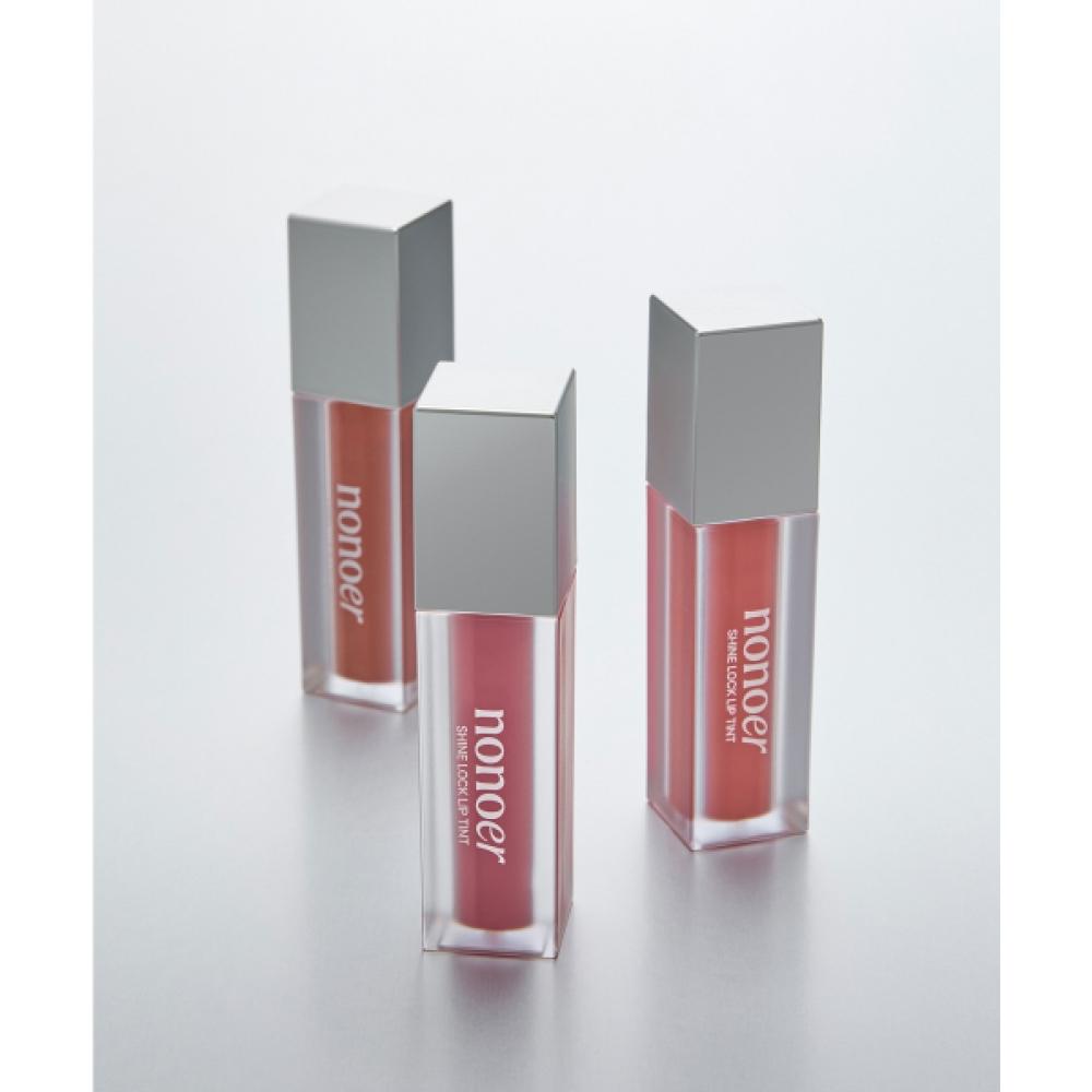 Nonoer [2pack] Nonore Shine Lock Lip Tint  Choose 2 Of 3 Types 
