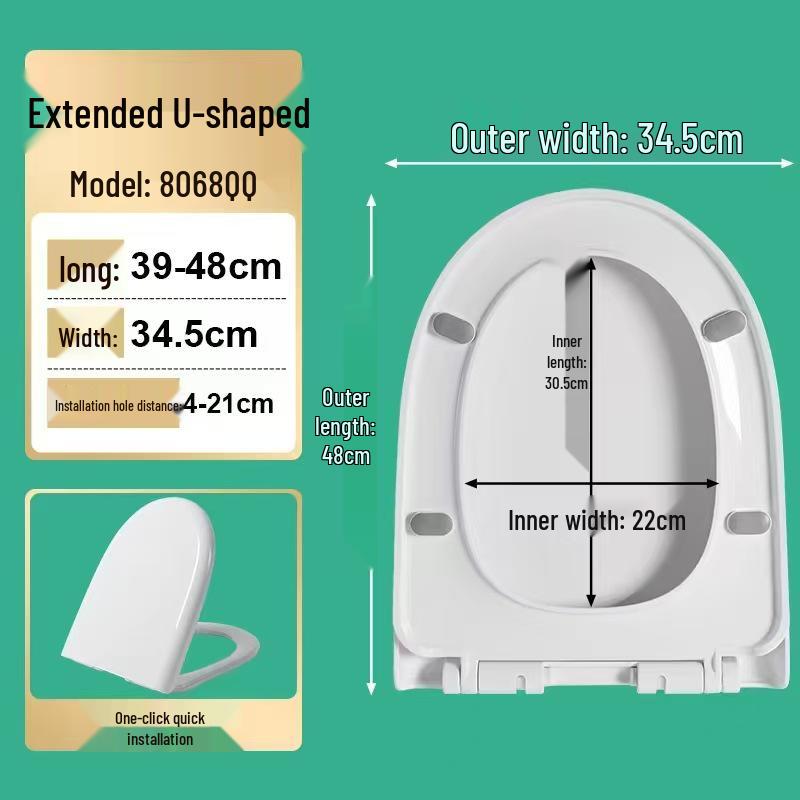 Universal Thickened Toilet Seat Cover