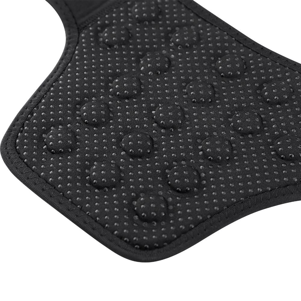 19pcs Tourmaline Stone Hot Pressed Magnet Neck Support Brace Fatigue Relief Heating Neck Brace Cervical Neck Warmer Protector