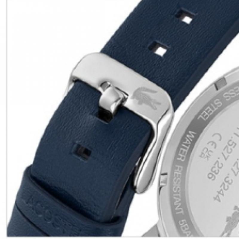 LacoSte Men S Leather Quartz Watch LacoSte Play