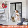 Magnetic Screen Door Curtain Mosquito and Insect-Proof Mesh Door Curtain Magnetic Sealing Device for Window and Door Screens