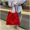 Maison De TAO Pleated Foldable Lightweight Eco Bag for Travel (Red)