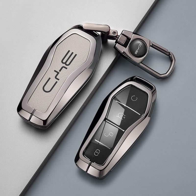 BYD Car Key Case: Compatible with Qin PLUS, Tang, Seagull, Seal, Dolphin, Song Plus, Han EV, Yuan, and Frigate.