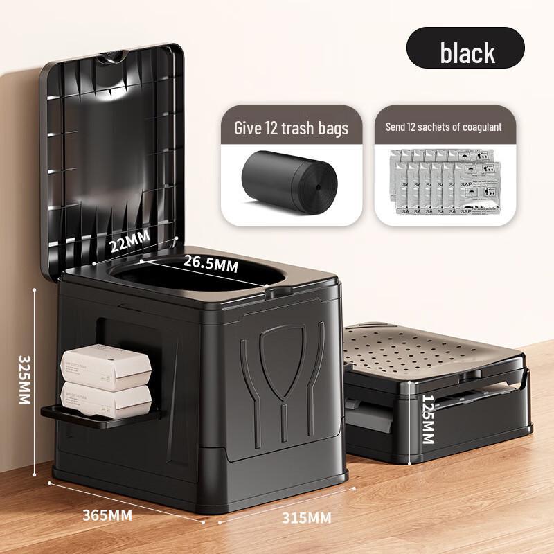 Портативный складной походный аварийный туалет