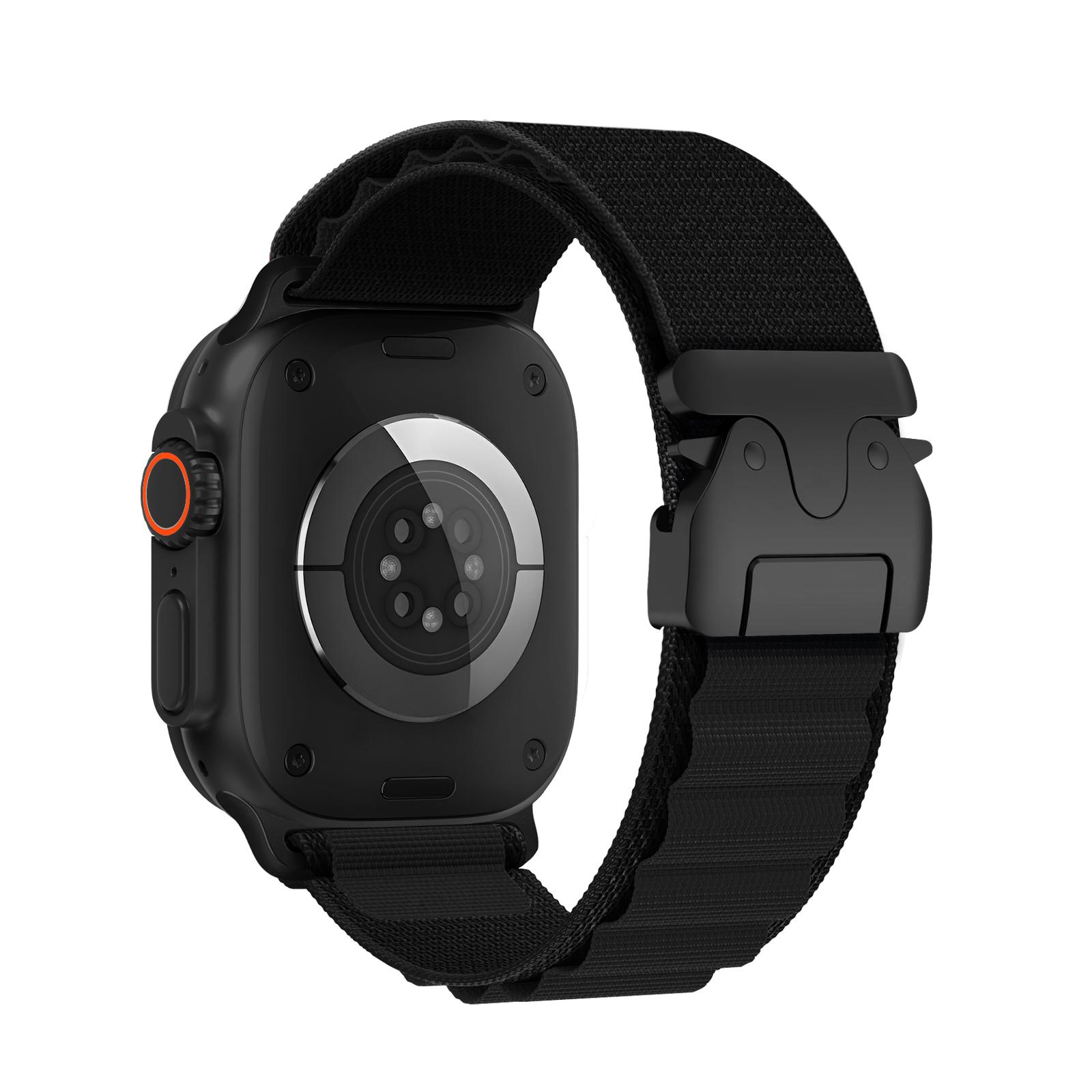 

Alpine loop Straps For Apple Watch Band Ultra 3 49mm 46mm 45mm 44mm 40 41 42mm Parachute Bracelet IWatch Series 11 10 9 8 7 6 SE 38 40 41mm S11-42mm