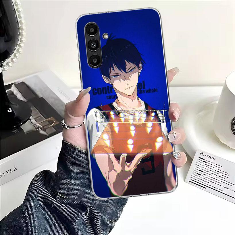 Haikyuu Oya Volleyball Anime Phone Case For Samsung Galaxy A13 A14 A15 A16 A17 A53 A54 A55 A56 A57 A33 A34 A35 A36 A37 A23 A24 A