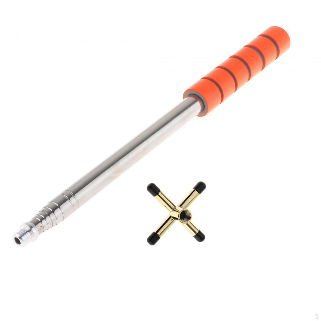 Ausziehbare Pool Queue Brücke für verbesserte Genauigkeit