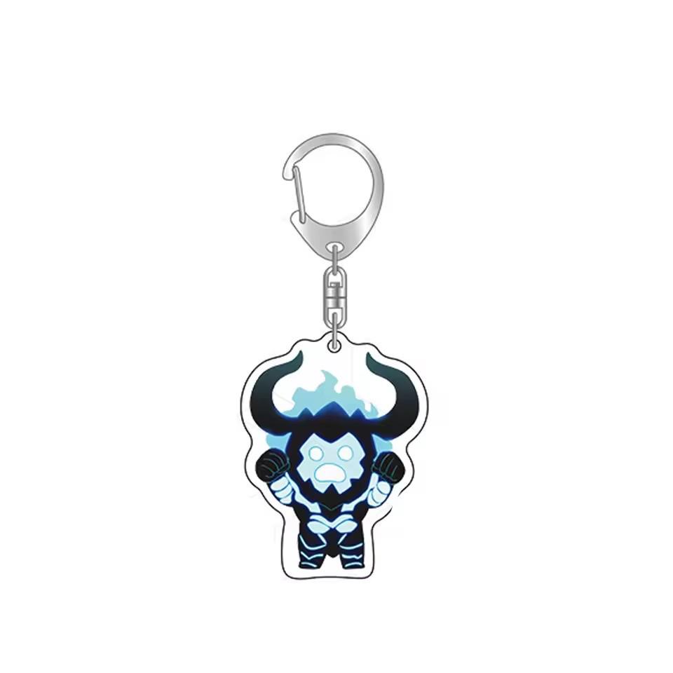 Solo Leveling Anime Keychain: Mizunashi Shunsuke & Morihira Kenta Acrylic Pendant