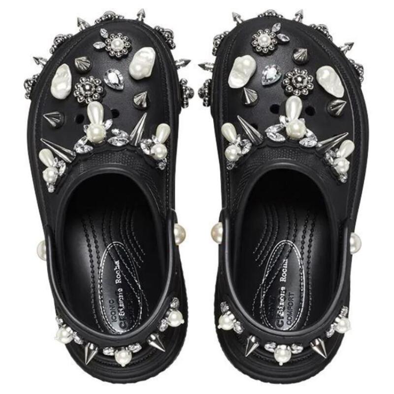 SIMONE ROCHA x Crocs Breathable Footwear Hole Shoes Women's Black