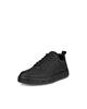 ECCO STREET 720 M Genuine Leather Sneakers with Size 3E Men's GORE-TEX Waterproofing, Black, 24.5cm, (Product Code 52081401001)