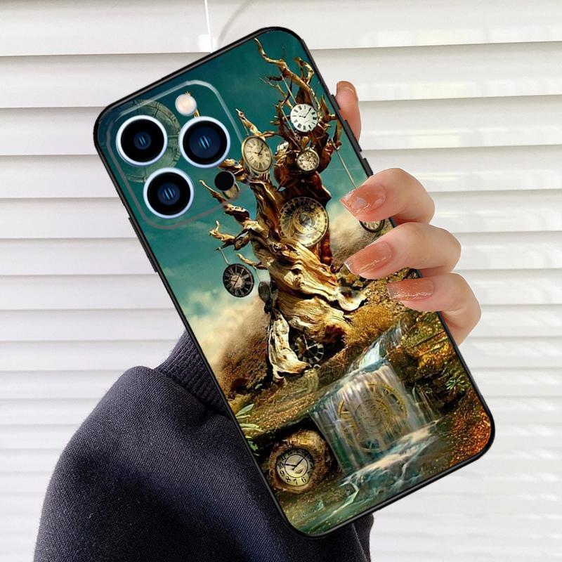 Salvador Dali Art Phone Case For iPhone 17 16 15 13 11 12 14 Pro Max mini 15 16 Plus 16e 17 Air Cover Fundas