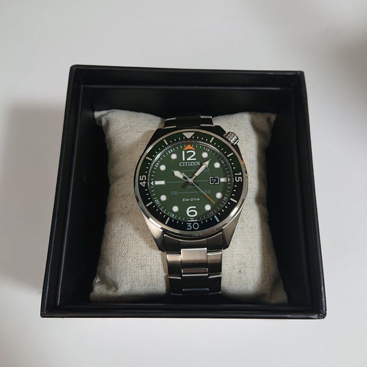 Overseas model Unused Citizen CITIZEN AW1715-86X Eco Drive Solar