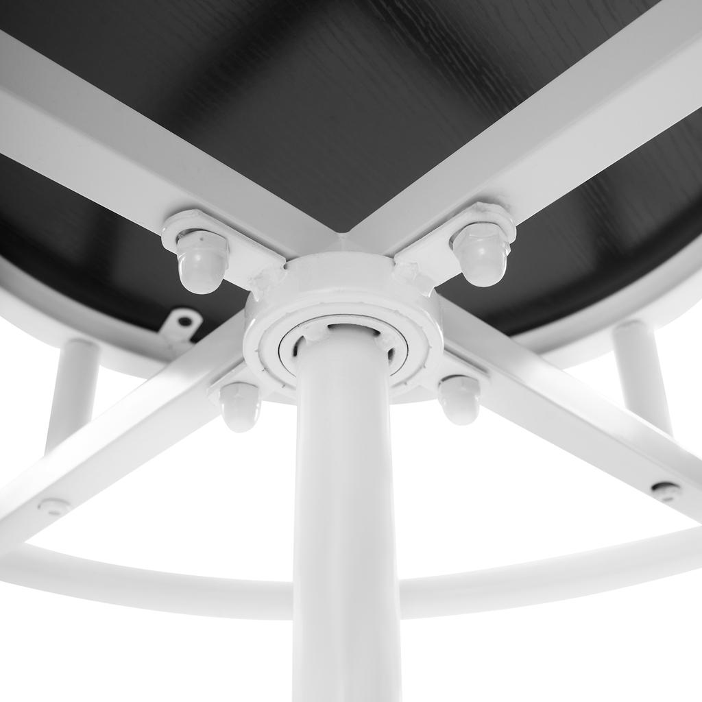 Round Rotating Clothes Rack, Metal Standing Clothes Rack, Black Hanger, for Retail Stores, Boutiques, Bedrooms