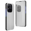 For Xiaomi Redmi Note 14 4G (164.84mm) Etui Visningsvindu Støtte Lær Flip Telefondeksel