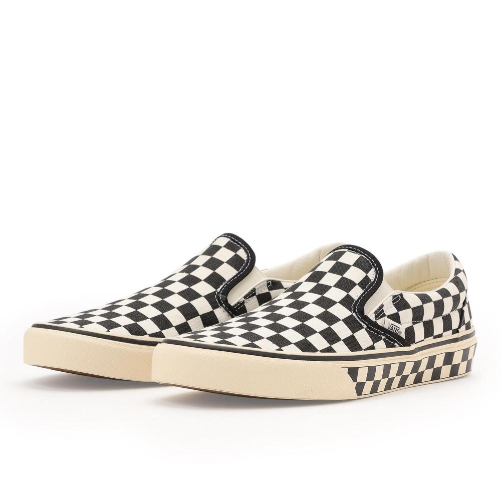 Vans Slip On Chk Blk Mashima Vn000dah1kp Chk Blk Mashima