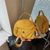 Jednokolorowa torebka damska na ramię crossbody nylonowa torba