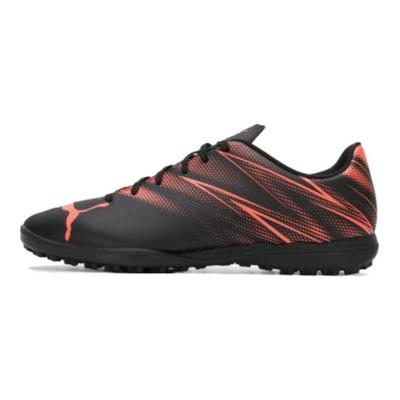 Attacanto Confortevole Versatile TT (Borchie di gomma) Scarpe da Calcio Uomo Durevoli Leggere Scarpe da Calcio Nere 107478-11