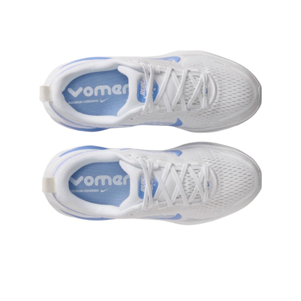 Nike Vomero 18 Classic Comfortable Low-Top Kids Running Shoes Kids Running Shoes White Blue HQ2157-109