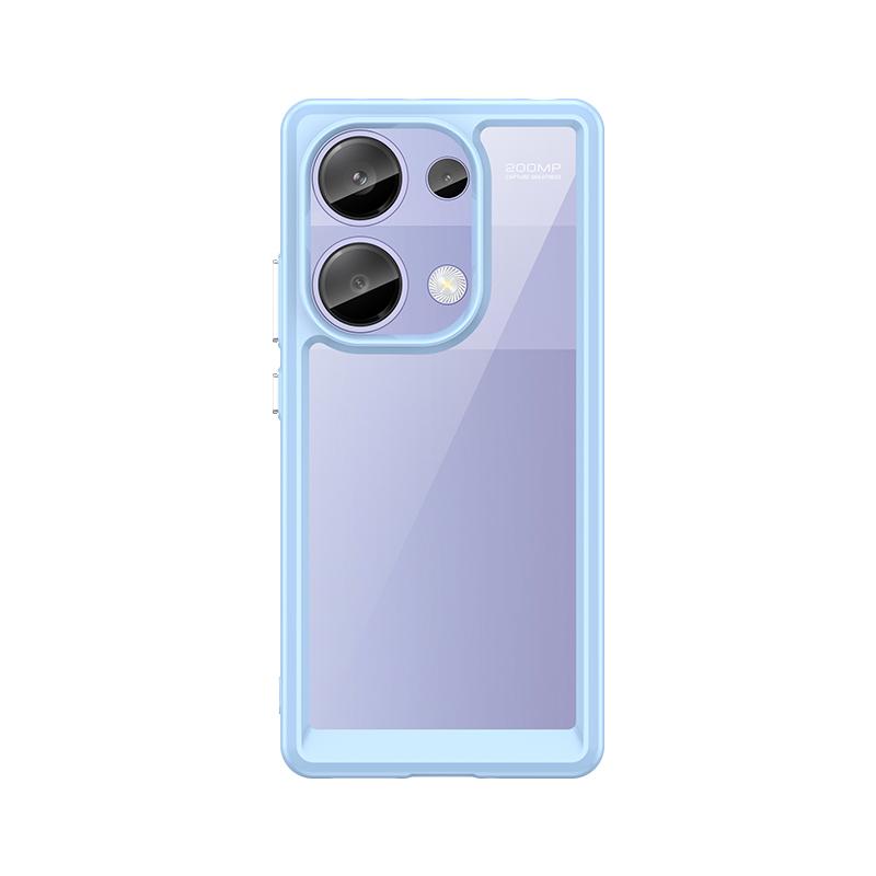 Для Xiaomi Redmi Note 14S Прозрачный чехол Чехол для Redmi Note 14S Funda Coque Жесткий Полупрозрачный с Мягкими Краями Чехол для Телефона Redmi Note 14S Redmi Note 14S