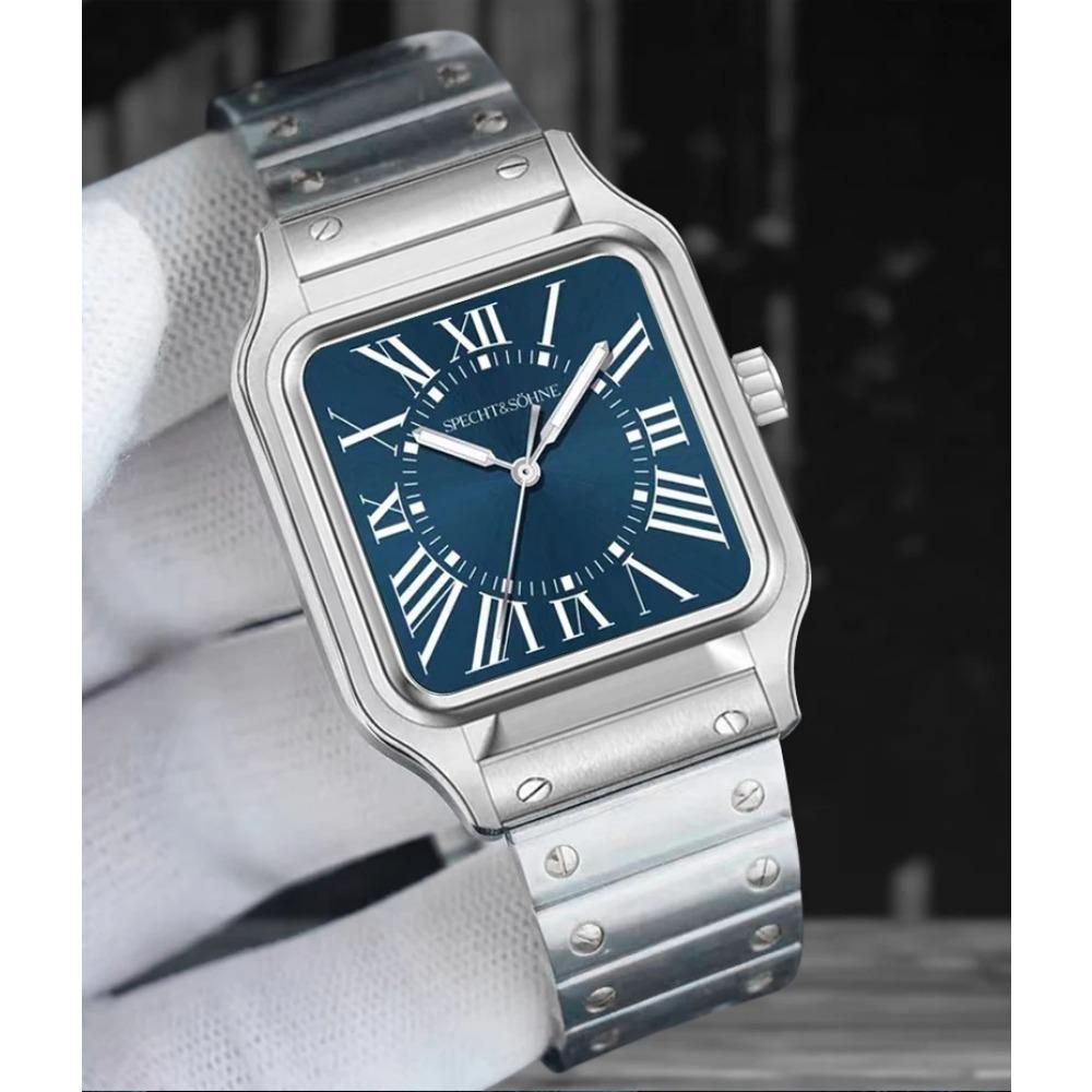 2025 New Hot Specht & Söhne Luxury 34MM Quartz Watch For Men & Women Watches Super Thin Steel Sapphire Crystal 50M Waterproof