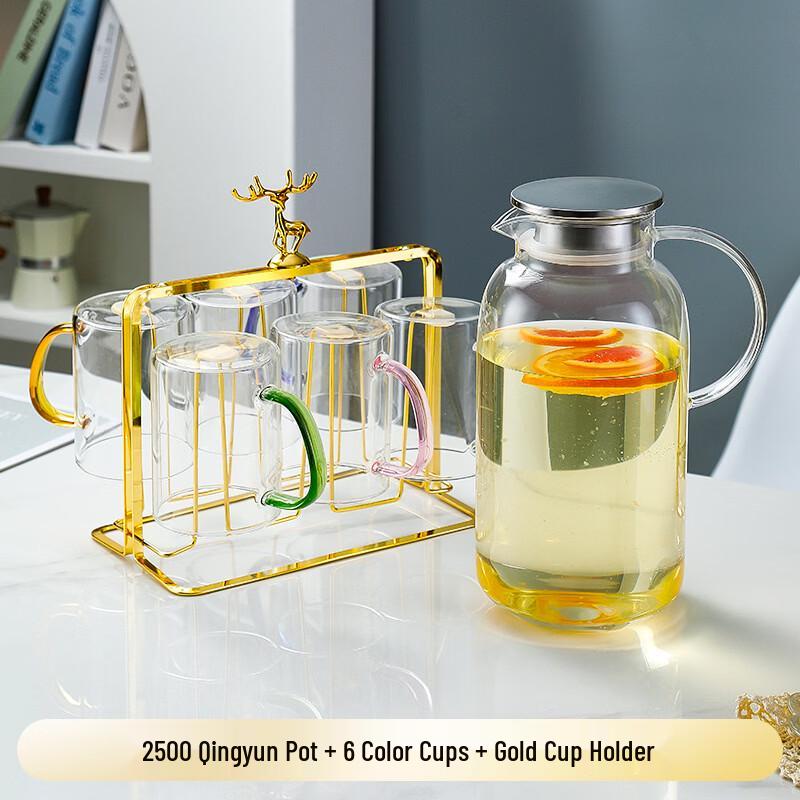 Cha Xun High Borosilicate Glass Cold Brew Teapot Set
