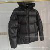 Mens Womens Winter Puffer Jacket Hooded Warm Down Coat 70-75% White Duck 600 Fill Power Nylon Shell