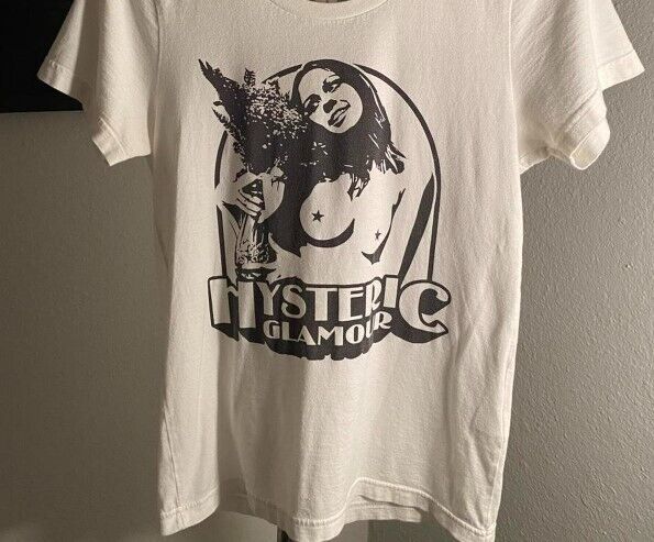 Hysteric Glamour unisex t-shirt, brand new white shirt, gift for fan Unisex T-Shirt S