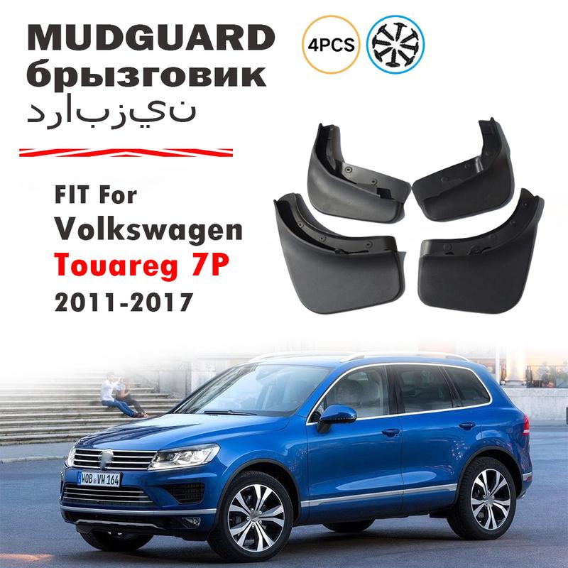 FOR Volkswagen vw Touareg 7P Mudflaps Fender Mud Flap Guards Splash Mudguard Car Accessories 2011 2012 2013 2014 2015 2016 2017