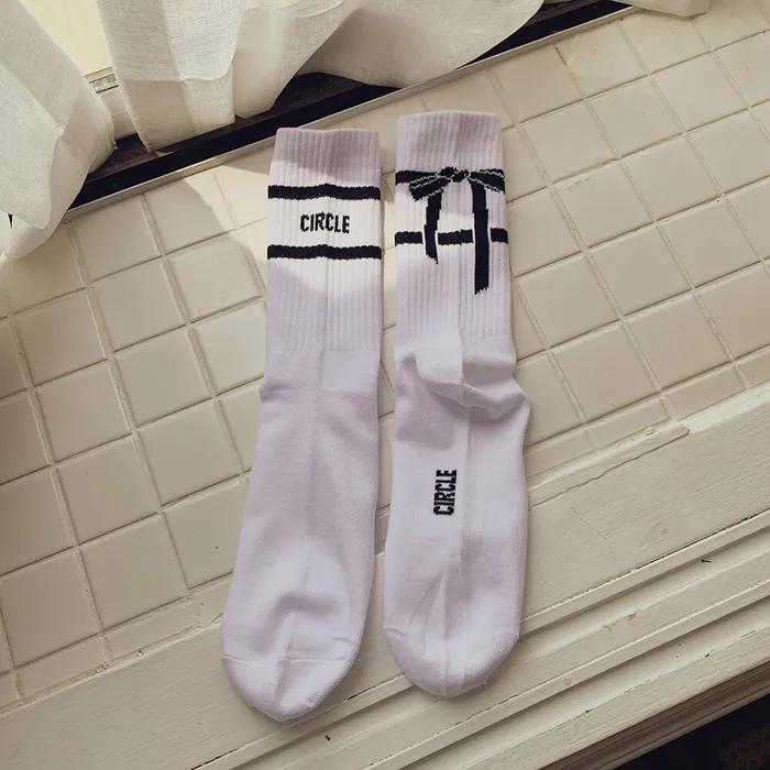Ribbon socks | Black