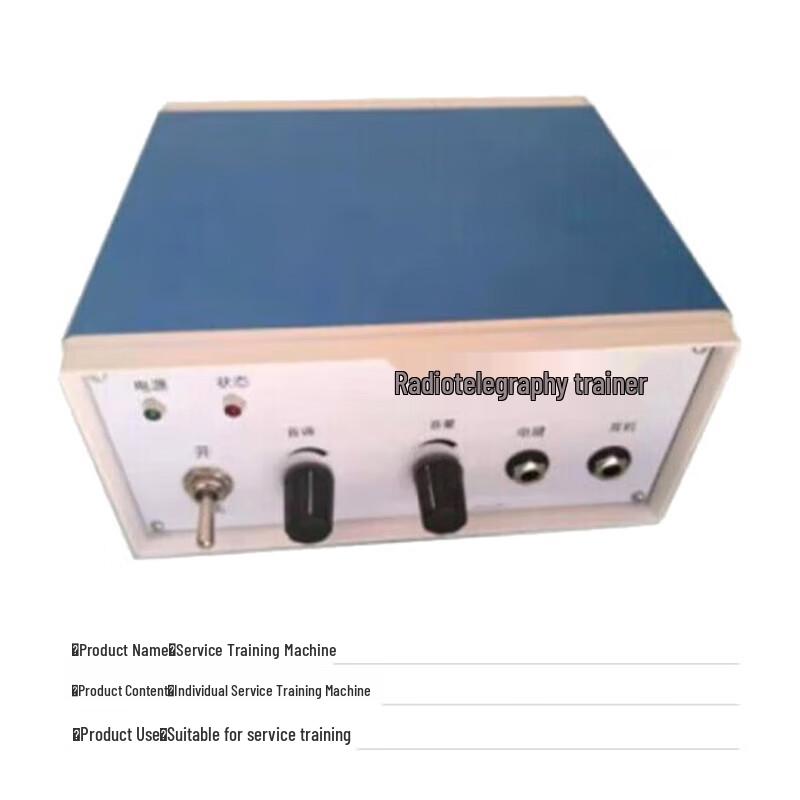 Dual-Play Morse Code CW Oscillator Trainer Key