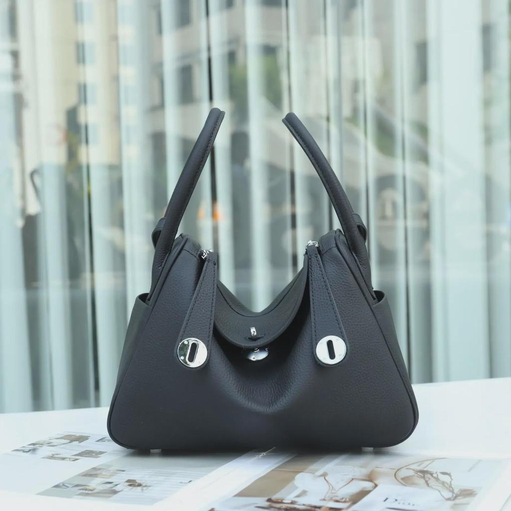 2025 Vielseitige Sommer-Arzttasche aus Lindy-Rindsleder: Damen-Schulterhandtasche aus echtem Leder