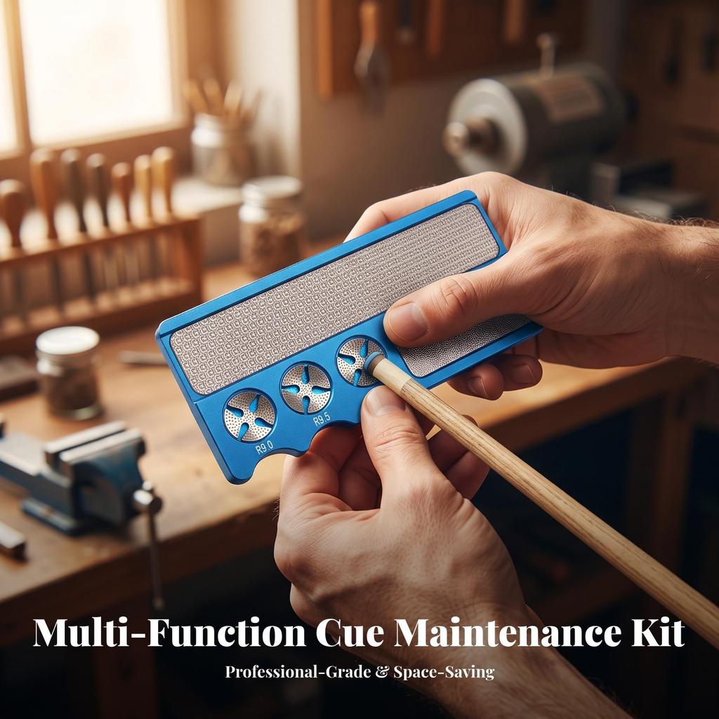 Repair Tool Aluminum Alloy Billiard Cue Tip Shaper Long-Lasting