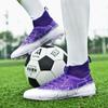 Men/Women's Football Boots Socks Professional Training Football Boots Young Children Football Shoes