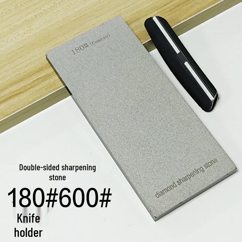 

ZISIZ Double-Sided Diamond Sharpening Stone Kit with Knife Holder