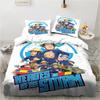 Comfortable Cartoon Pattern Duvet Cover Set With Duvet Cover And Pillowcases King Queen Twin Sizes For All Ages