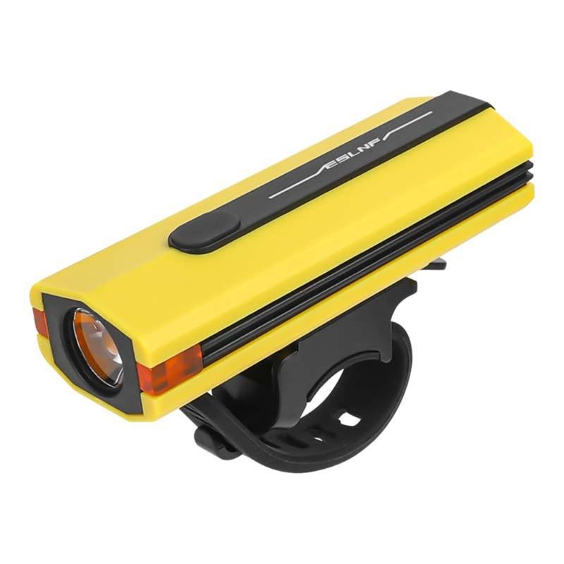 Powerful Bicycles Front Headlight Bright Bicycles Light Waterproof Rechargeable LED Bike Headlight Easy to Install жёлтый