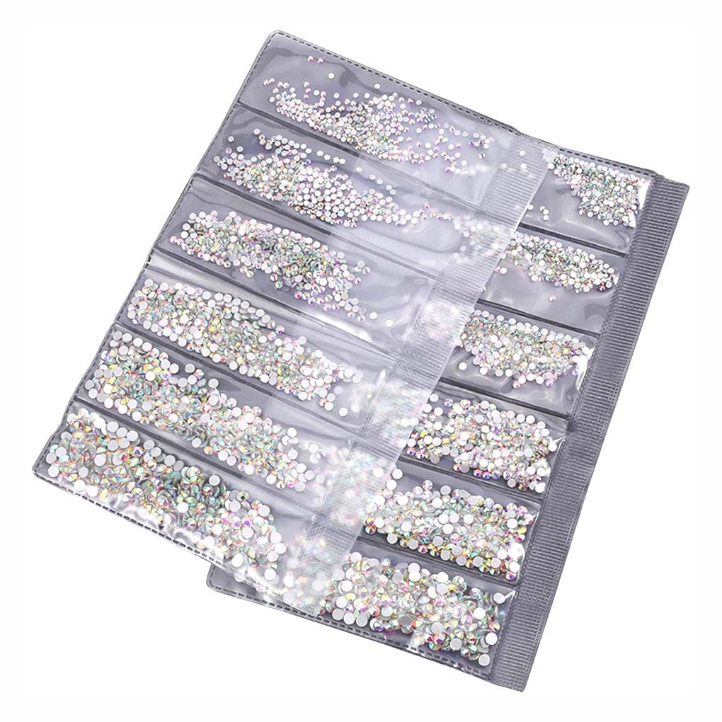 Кристальный базовый страз для маникюра, смола, стеклянный страз, DIY нейл-арт