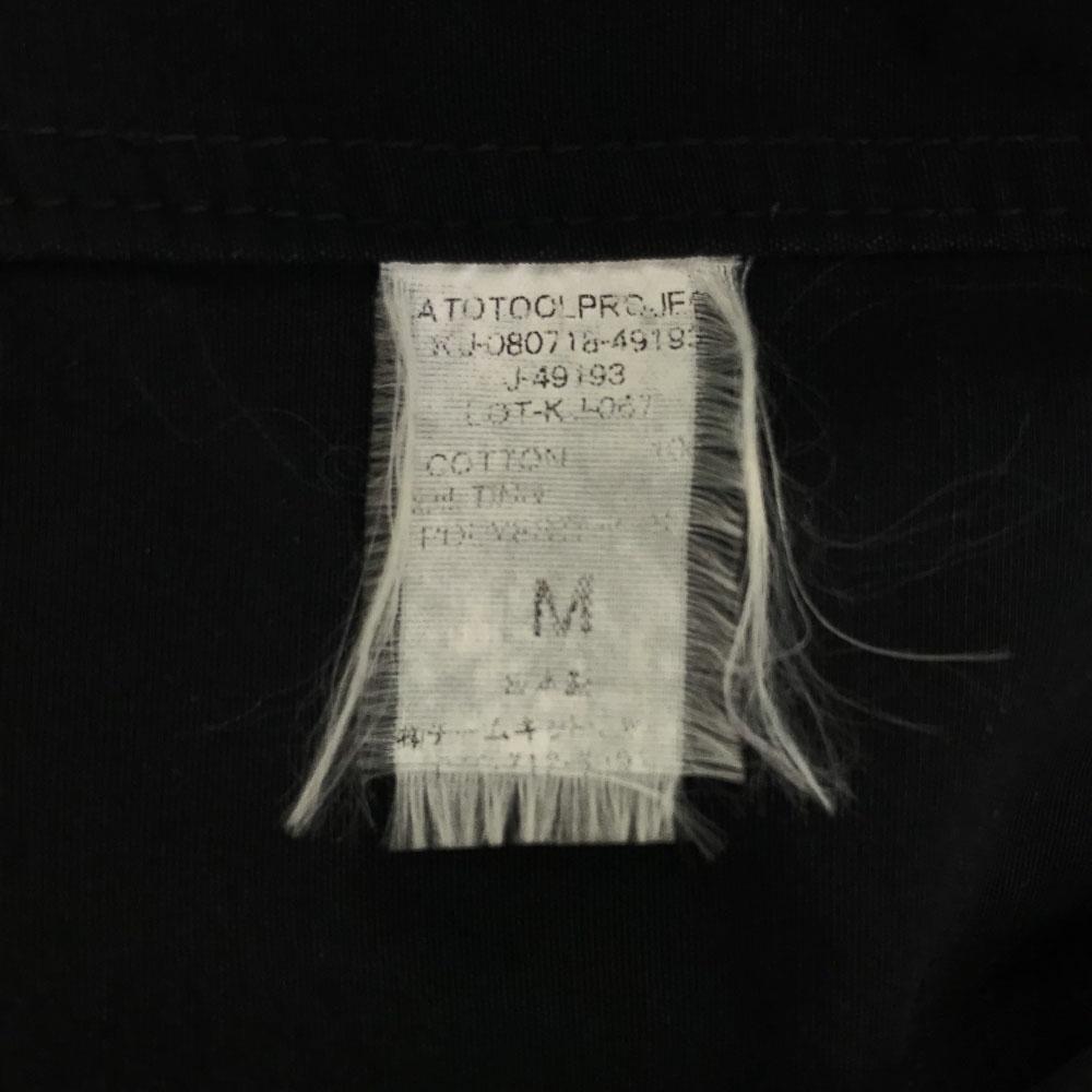 KATO Stainless collar coat M black Men's Used