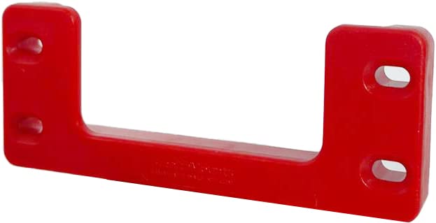 StealthMounts Cleat Feet Cleats Tool Box Storage System Mounts Anywhere Compatible with Milwaukee Packout 'n' (6 Pack) (Red)